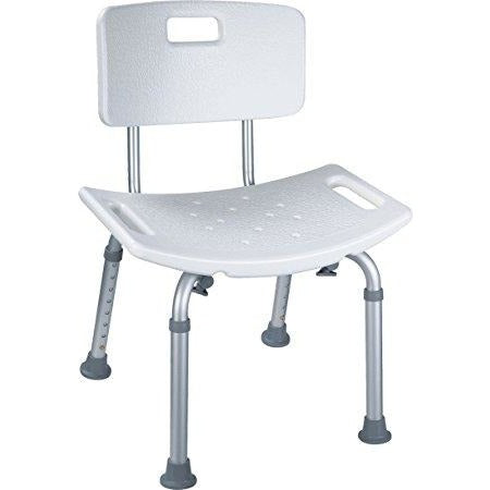 Shower chair w/ back - Pace Medical Supply Llc