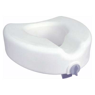 Raise Toilet seat with locking molded w/out Arms - Pace Medical Supply Llc